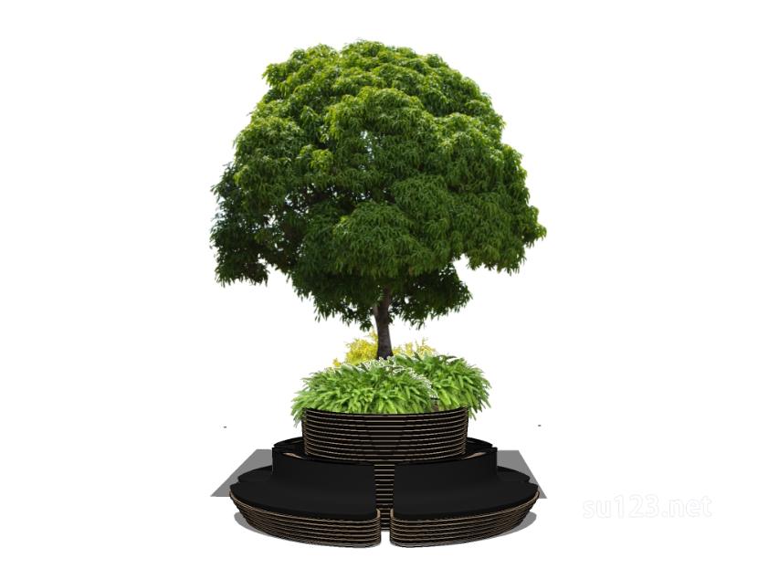 户外植物树5SU模型