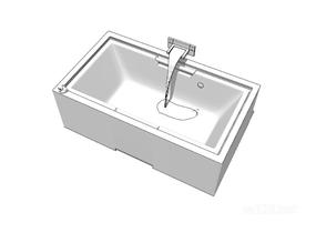 浴缸11SU模型