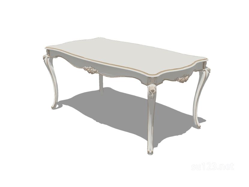 餐桌49SU模型